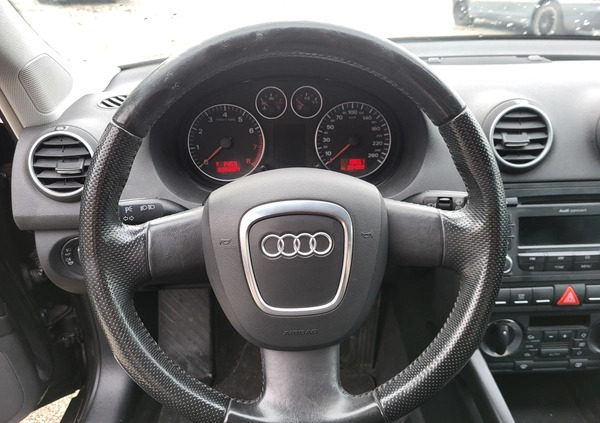 Audi A3 cena 5200 przebieg: 264000, rok produkcji 2007 z Góra małe 436